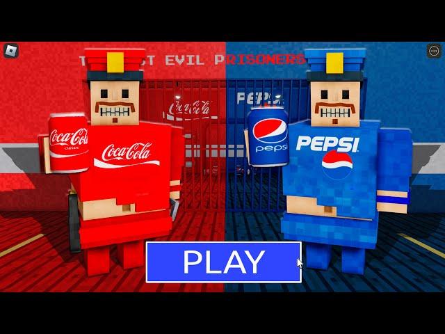 NEW UPDATE! MINECRAFT COLA BARRY VS MINECRAFT PEPSI BARRY in BARRY'S PRISON RUN!