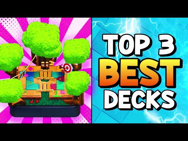 TOP 3 ARENA 13 DECKS! CLASH ROYALE ARENA 13 BEST DECKS DESTROY MID LADDER!