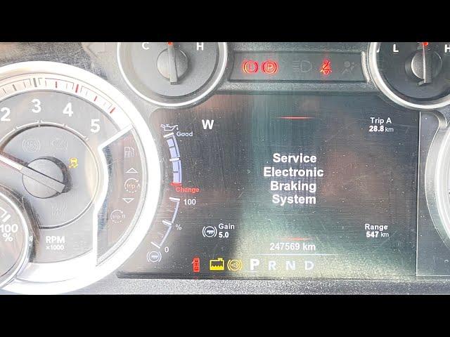 2015 Dodge Ram 3500 service electronic breaking system  ABS repair. NO PARTS NEEDED