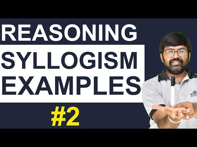 Syllogism Examples | Reasoning Syllogism Important Examples with Answer | By Shreyans Kothari