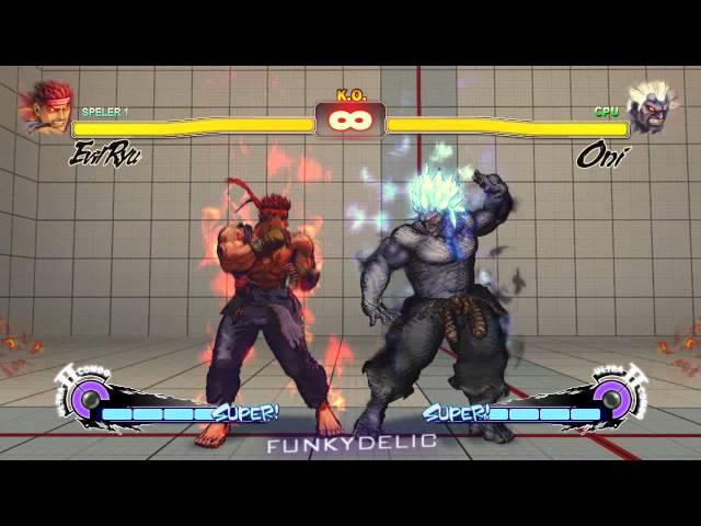 SSF IV AE | Evil Ryu | Super & Ultra Combo's