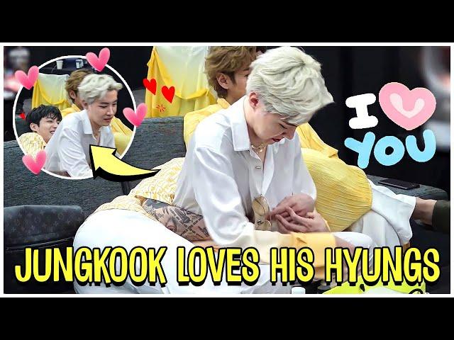 How Jungkook Loves His Hyungs