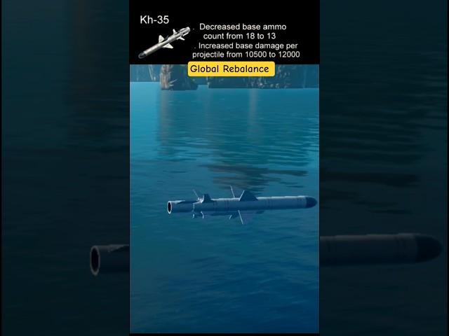 Kh-35#global Rebalance#antishipmissile#modernwarships#Shorts