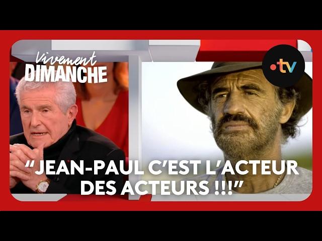 Lelouch sur Belmondo "S'il est aujourd'hui dans le coeur de tout le monde, c'est pas un hasard" ️