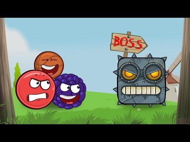 Red Ball 4 Update | Bounce Ball Adventure In The Jungle Vs Evil Square