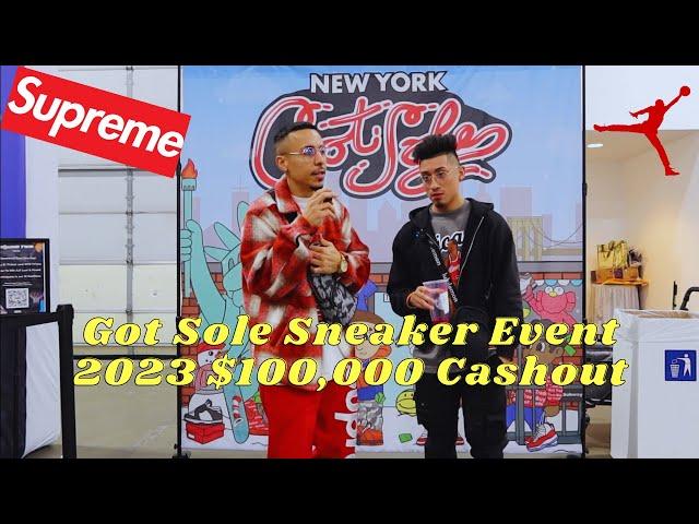 NEW YORK GOT SOLE 2023 MAJOR CASH OUT SNEAKER EVENT..