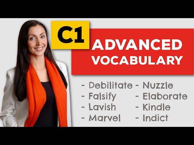 Advanced Verbs (C1) to Increase Your English Vocabulary