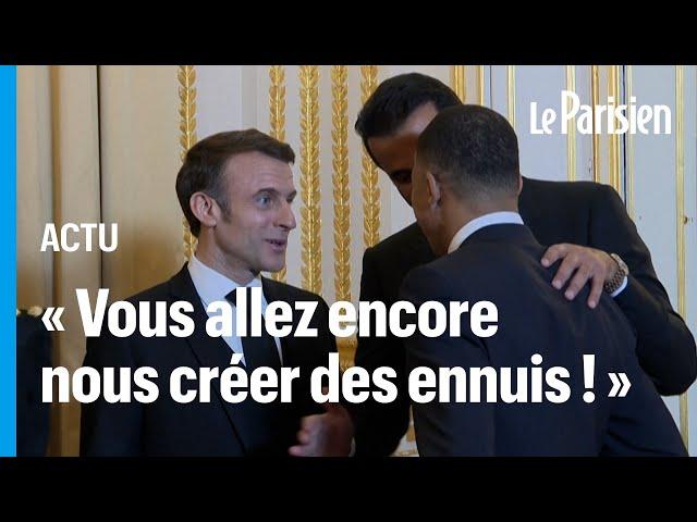 La pique de Macron à Mbappé devant l’émir du Qatar reçu à l'Élysée