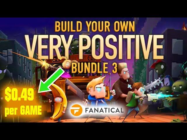 Fanatical – BYO Very Positive Bundle 3– Feb 2023 [$ 0.49/Game!]