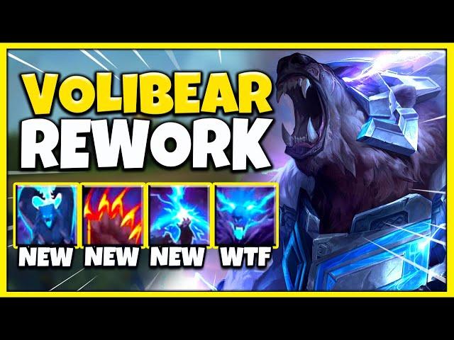 *NEW VOLIBEAR* THE MOST BROKEN REWORK IN EXISTENCE (VOLIBEAR REWORK GAMEPLAY) - League of Legends