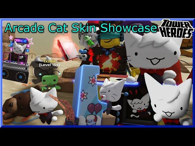 Arcade Lemonade Cat Skin Showcase - Tower Heroes