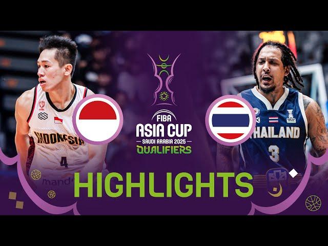 Lish, Breunig power Thailand offense in blowout win vs. Indonesia | FIBA Asia Cup 2025 Qualifiers