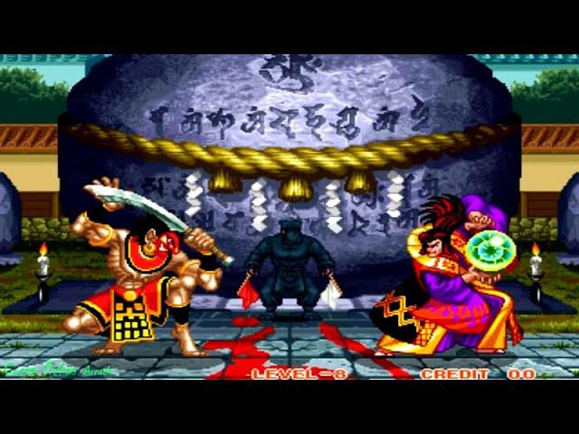 Samurai Shodown - Tam Tam (Arcade) Level 8