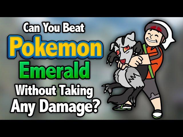 Can You Beat Pokemon Emerald Without Taking Any Damage?