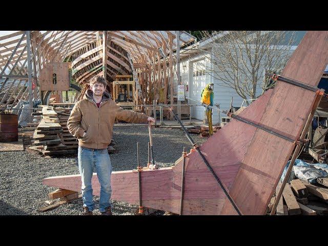 Big Joinery – Building the Stern Assembly (Tally Ho EP43)
