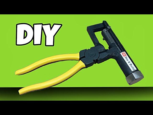 Use this Tool to drive steel nails wherever you want !  ■ DIY