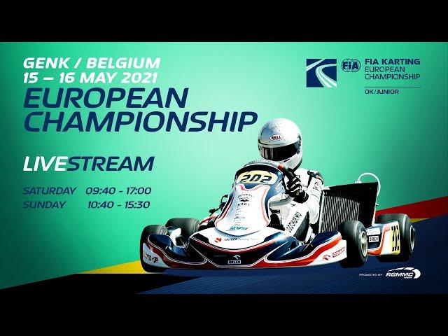 FIA Karting European Championship 2021 OK/Junior - Round 1 Genk Belgium