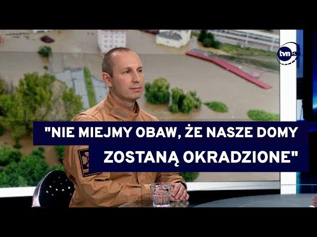 St. bryg. Karol Kierzkowski: zachęcamy, żeby ewakuować się, kiedy jeszcze jest na to czas