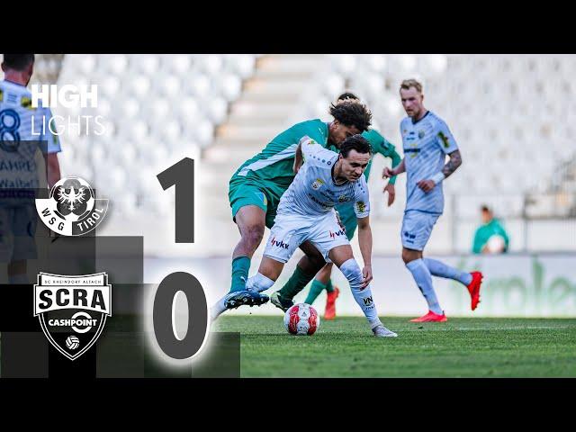 Highlights | Admiral Bundesliga 12. Runde | WSG Tirol vs. CASHPOINT SCR Altach