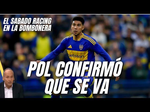 NOTICIAS DE BOCA HOY Pol Fernández confirmó su salida del Xeneize en diciembre