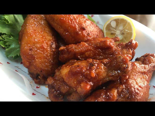 CRISPY AND SPICY CHICKEN WINGS#2ang SARAP!