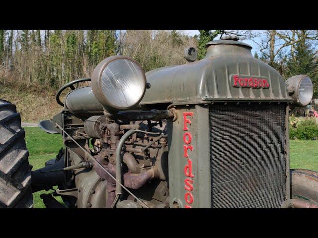 Industrial Fordson N - Military Aircraft Tractor.