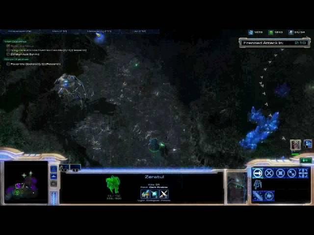 Starcraft 2 - Echoes of the Future - Overmind Dead Body Achievement