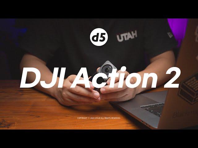 뒤늦게 구입한 DJI Action 2 궁금한 몇가지만 테스트 해봤습니다!