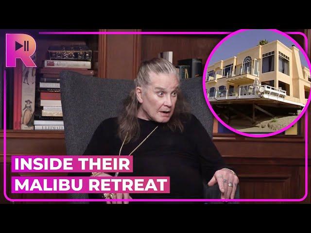 The Osbournes Look Back at Their Malibu House | The Osbournes- The Basement Tapes