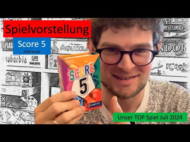 Score 5 (HCM Kinzel 2024) - Spielvorstellung - lustiges Bietspiel für die ganze Familie