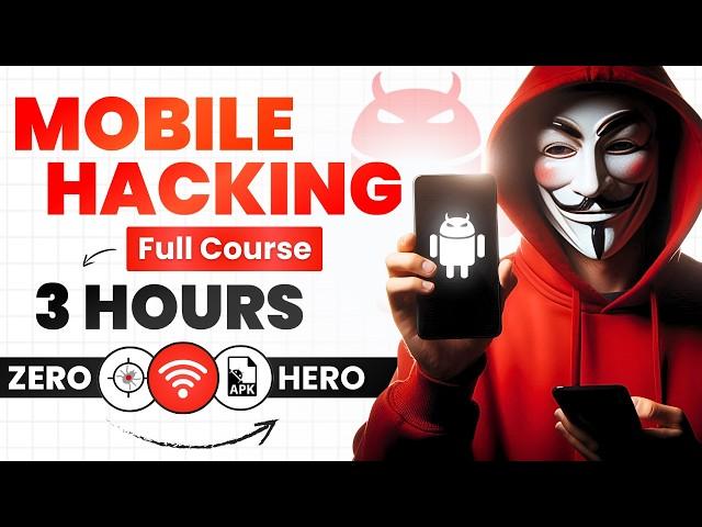 Phone Hacking Full Course - 3 HOURS | How to Hacker Hack Any Phone [Watch Before It’s Deleted]