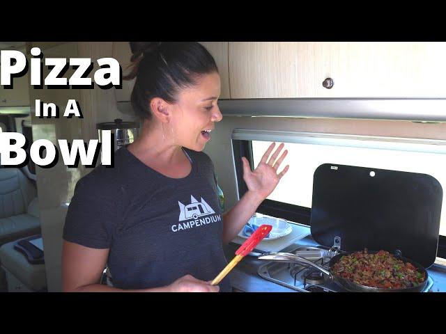 Pizza in a Bowl | RV Cooking & Healthy RV Recipes #40