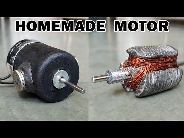 How to Make an Electric Motor at Home