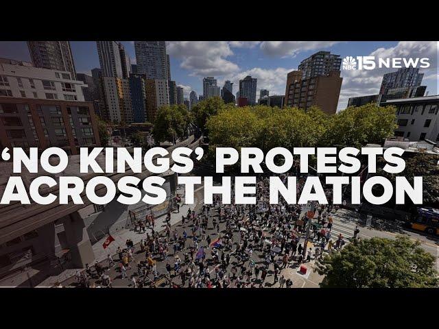 'No Kings Day' protests pop up across the country in unprecedented numbers