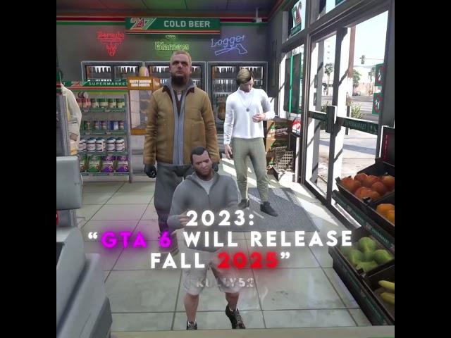 We have to survive another year to play GTA 6! #gta6 #gta5 #gta