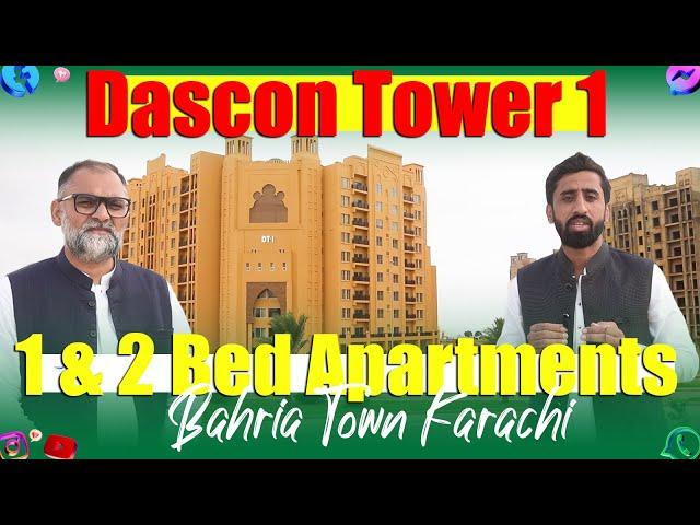 Dascon Tower 1 Bahria Town Karachi| 2 Bed Apartments| Bahria Town Karachi #dascontowers #shorts #fyp