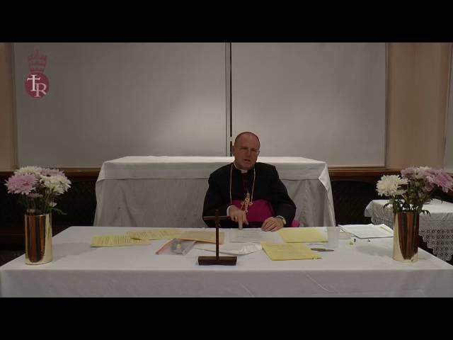 TR Media: Mental Prayer, a Conference by Bishop Donald Sanborn