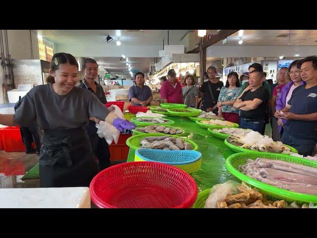 10/26桃園永安蘋果妹。海鮮叫賣直播。