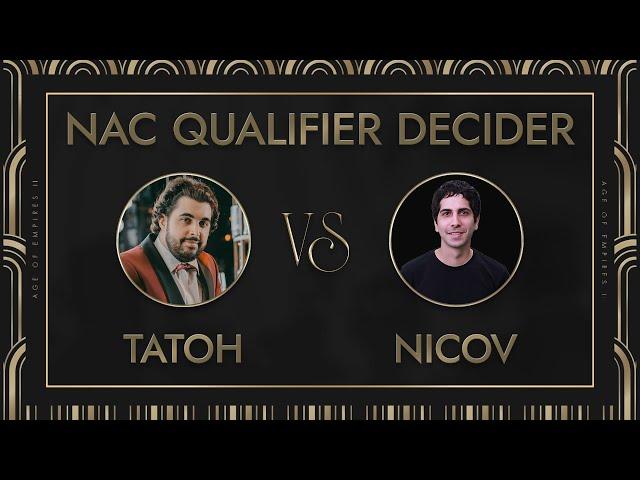 NAC Qualifier Decider - TaToH vs Nicov