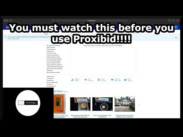 You must watch this before you use Proxibid!!!!!!!