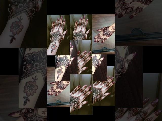 Easy And Simple Mehndi Design   Attractive Mehndi Design Flower Mehndi