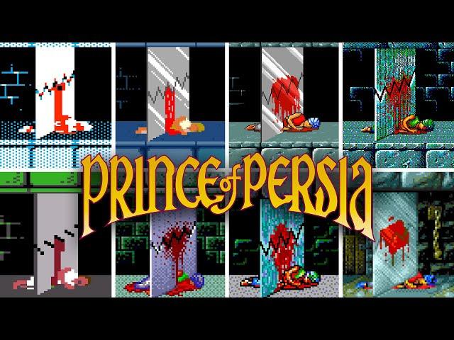 All DEATHS of Every Prince of Persia Version