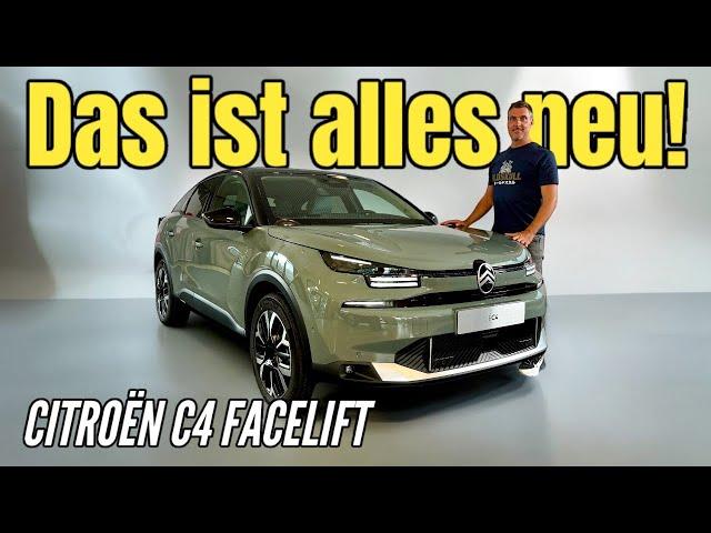 CITROËN C4 2025: Ich zeige Dir das Facelift! Hybrid - Benziner | Elektro | Check