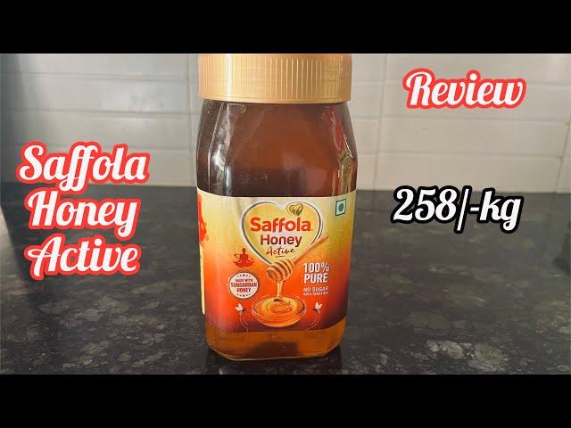 Saffola Honey Active Review | Saffola Honey Review | Saffola Honey Demo | Saffola Pure Honey Review