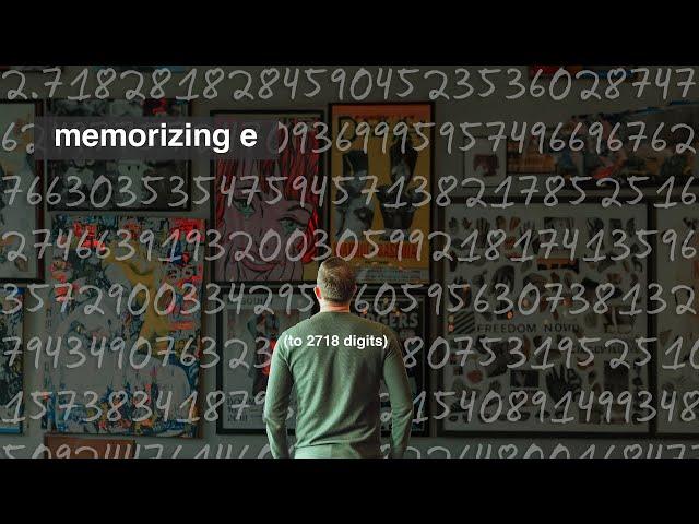 MEMORIZING 2718 DIGITS OF e  (LIVE)