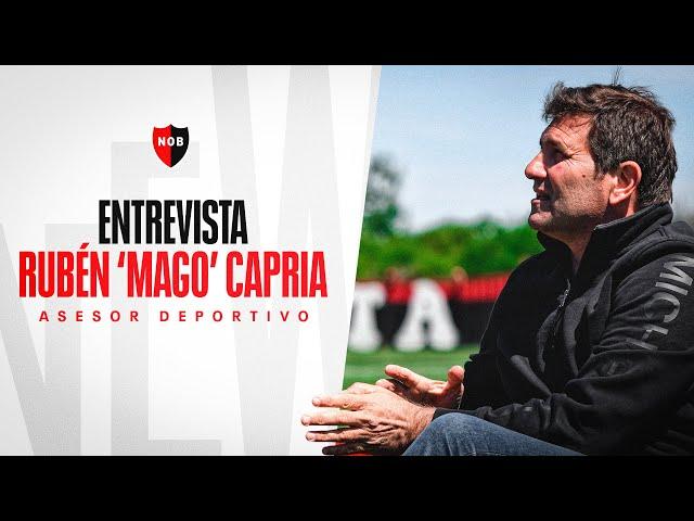 Rubén Capria: “El ADN de Newell’s tiene que ver con potenciar jugadores del club”