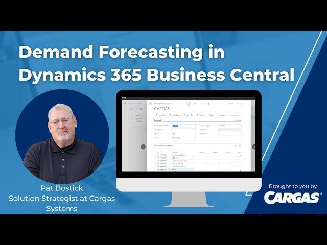 Demand Forecasting in Microsoft Dynamics 365 Business Central