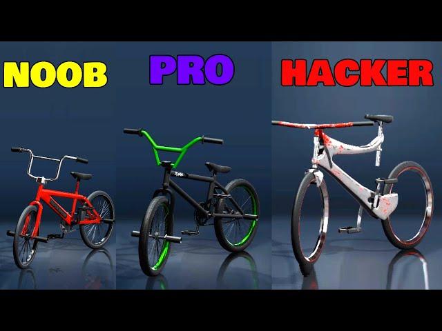 NOOB vs PRO vs HACKER - Touchgrind BMX 2