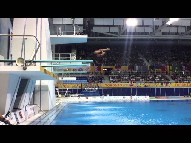 2015 Pan Am Games - Jennifer Abel 405B Prelims