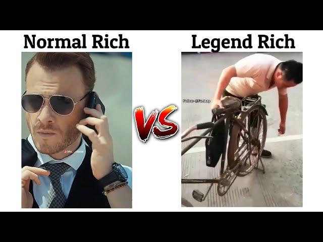 Normal Rich Vs Legend Rich !! Memes #viralmeme #memes